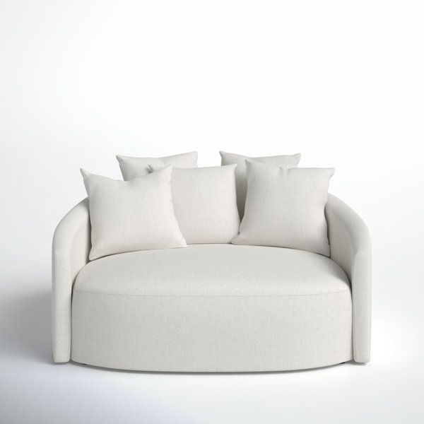 Small round deals loveseat